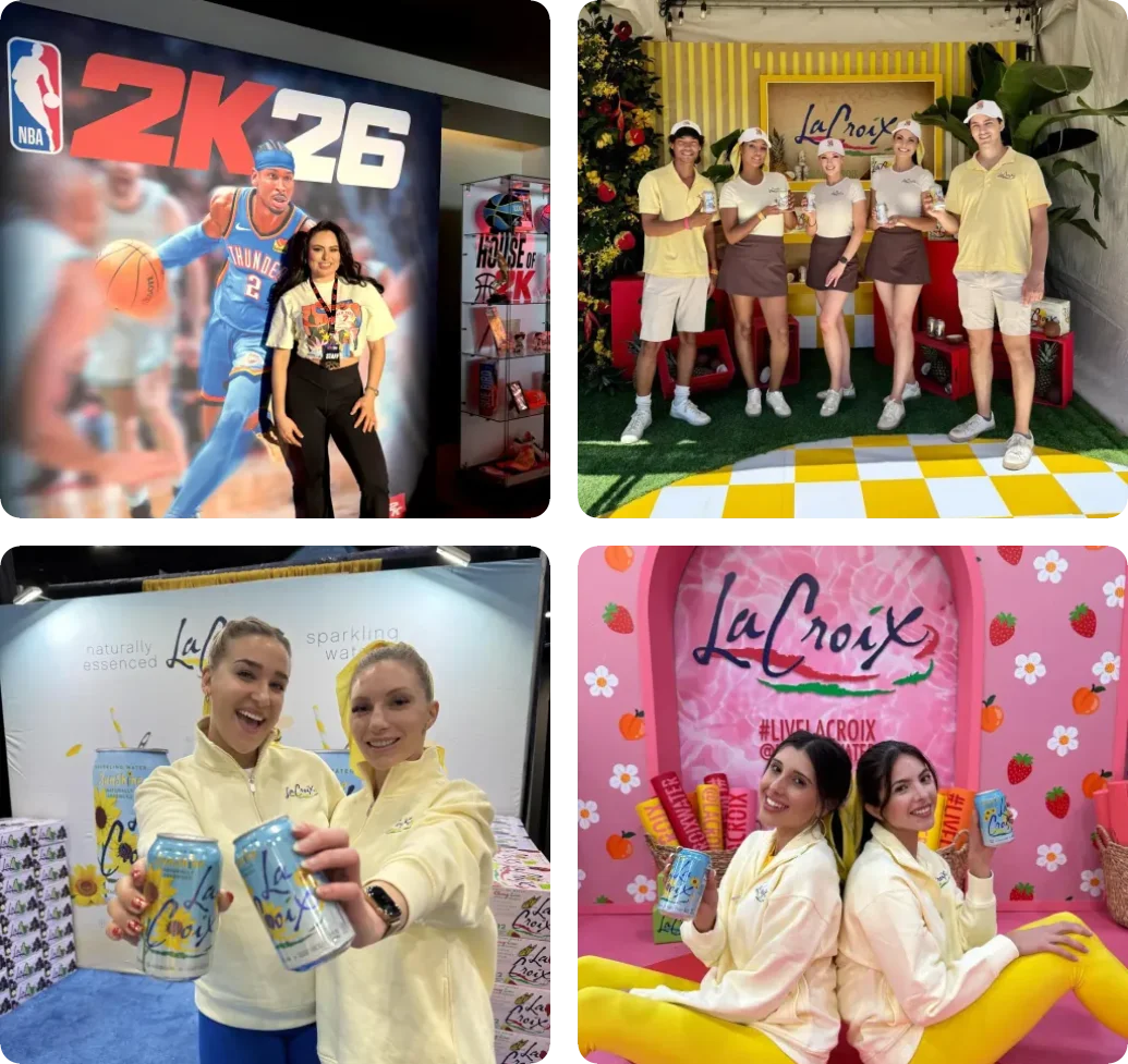 Los Angeles Brand Ambassadors in action