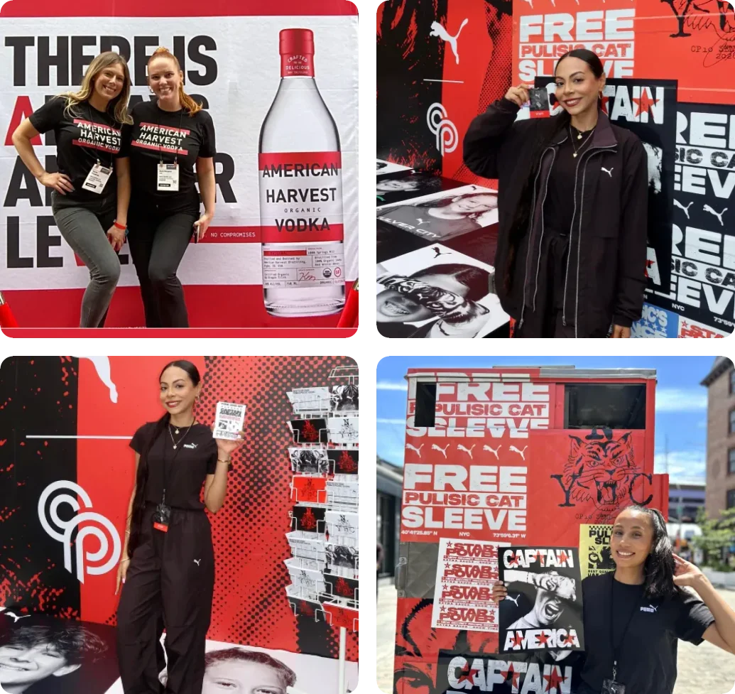 New York Brand Ambassadors in action
